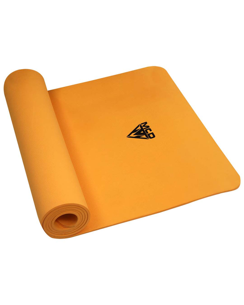 MCD Yoga Mats | Orange Yoga Mat | 4mm 6mm 8mm 10mm MCD SPORTS