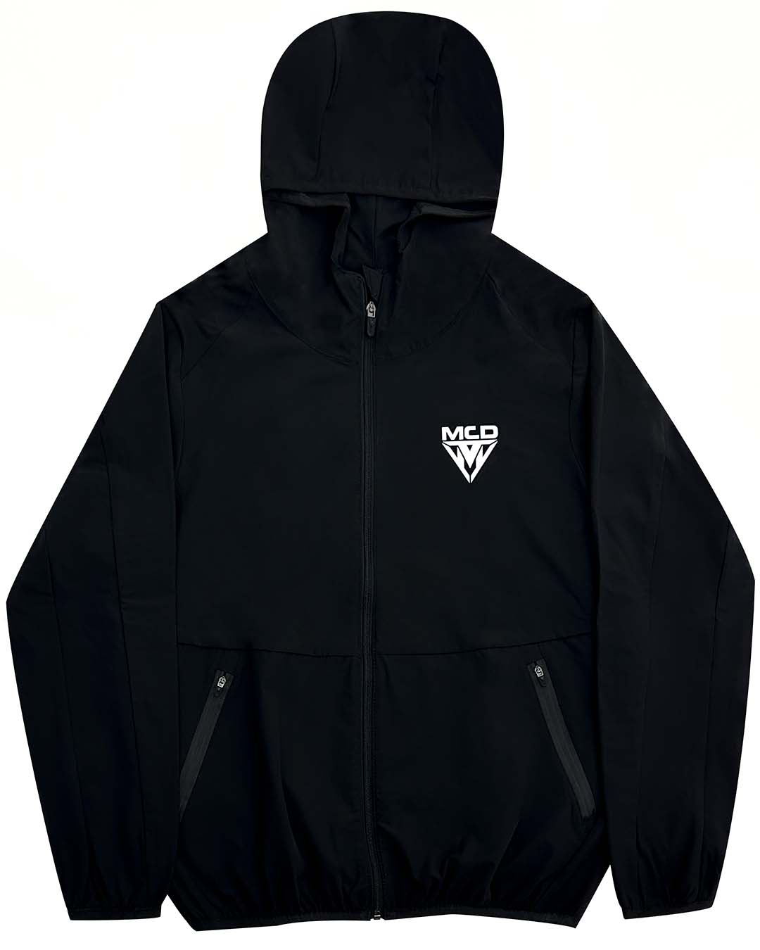 MCD Ultra Light Weight Jacket - Black All-Season Performance – MCD SPORTS