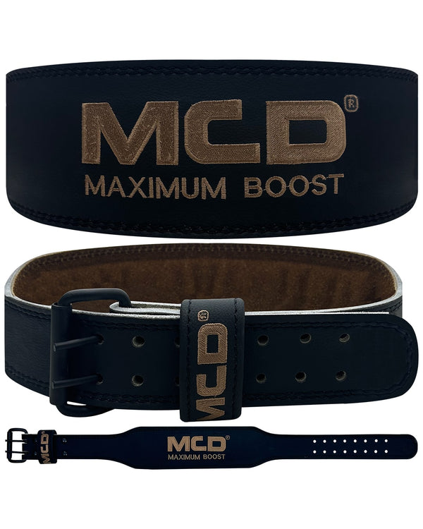 MCD Weightlifting Belt - BLACK MCD SPORTS