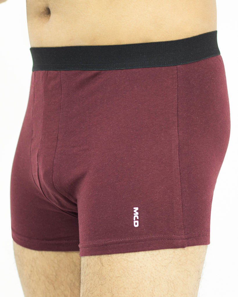 MCD MEN'S BOXERS UNDERWEAR MAROON