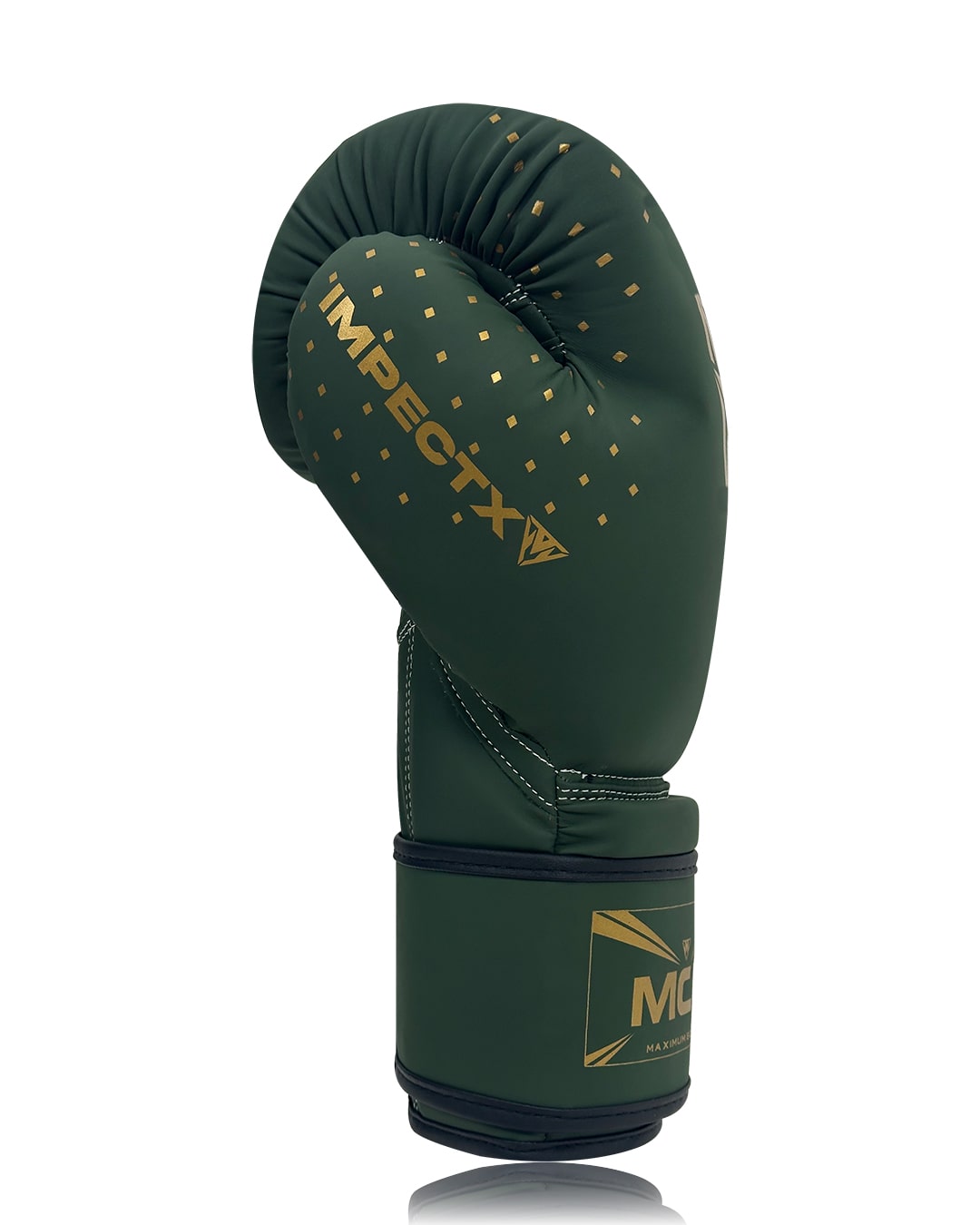 MCD IMPECT-X BOXING GLOVES GREEN/GOLDEN MCD SPORTS