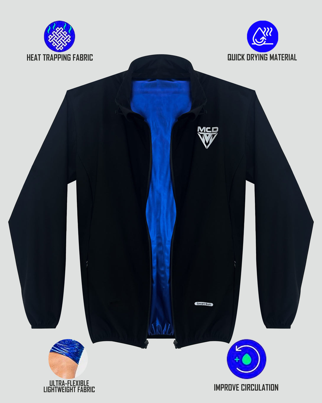 MCD 2.0  Weight Loss Sauna Suit MCD SPORTS