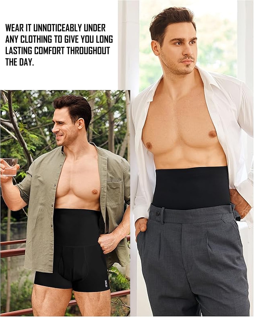 MCD MEN's SUINA TUMMY CONTROL UNDERWEAR BLACK MCD SPORTS