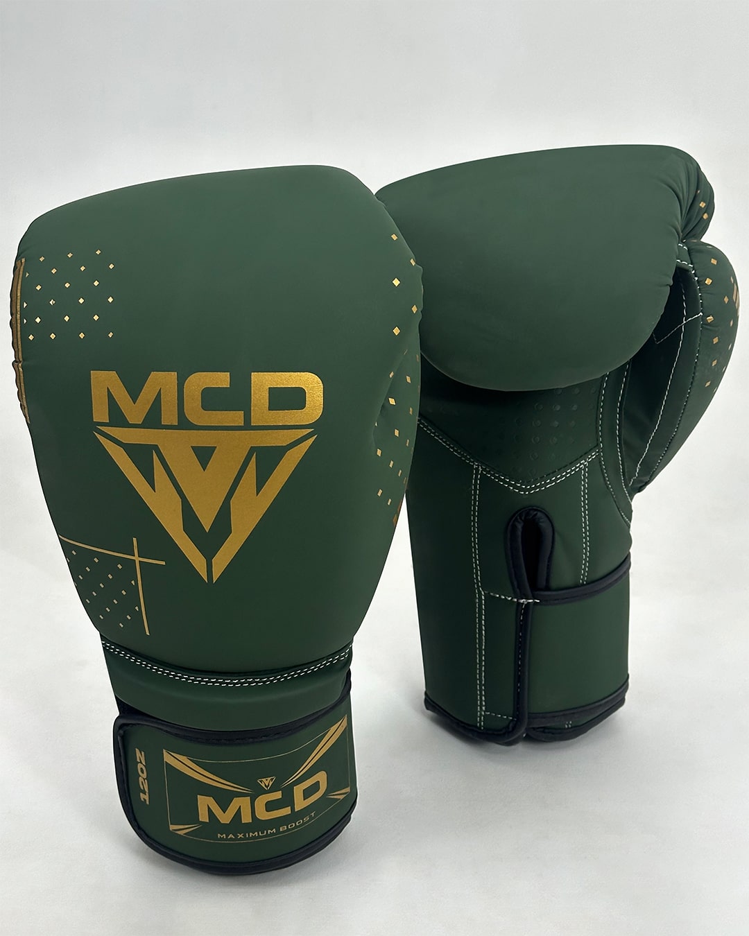 MCD IMPECT-X BOXING GLOVES GREEN/GOLDEN MCD SPORTS