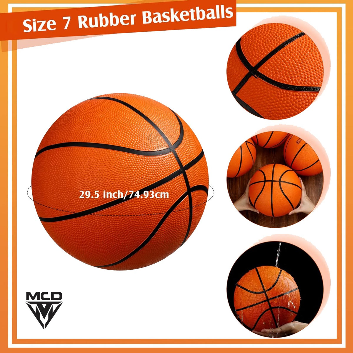 MCD BASKETBALL OFFICIAL SIZE 7 – MCD SPORTS