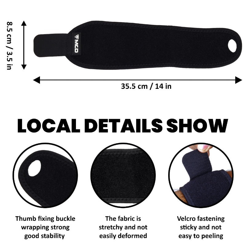 MCD Wrap Around Wrist Brace