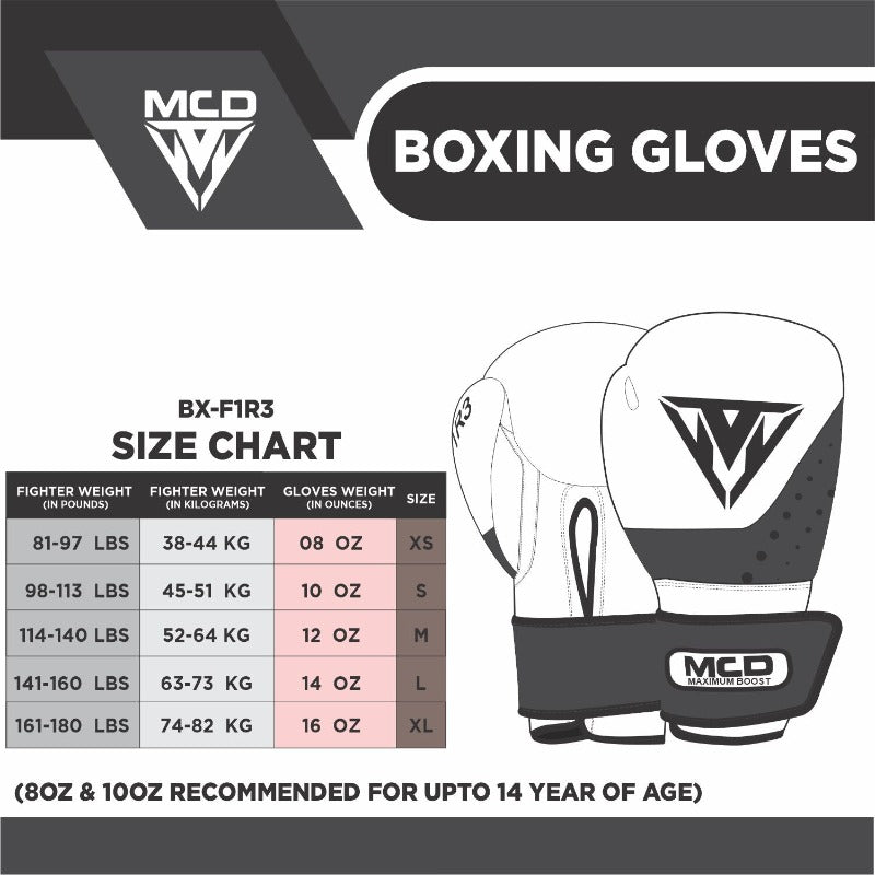 MCD BX-F1R3 Boxing Gloves