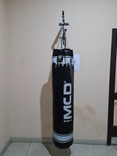 MCD Boxing Punch Bag Set Black Unfilled/Filled photo review